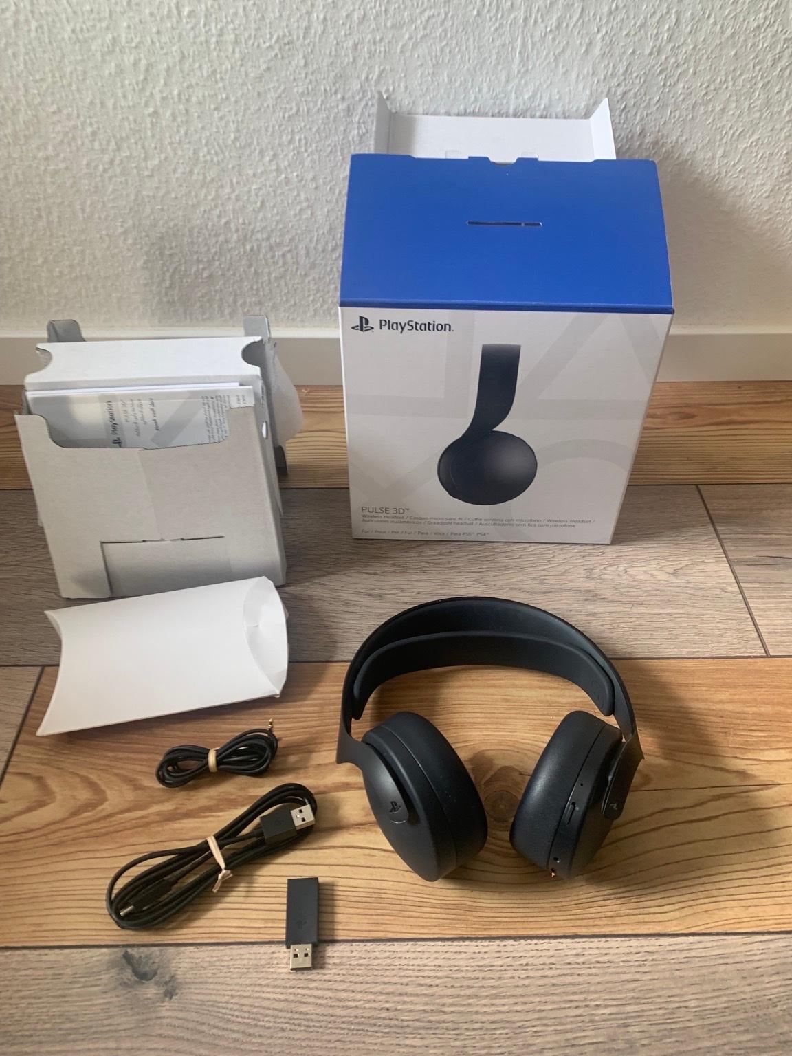 PS5 Playstation Pulse 3D Headset Black #1