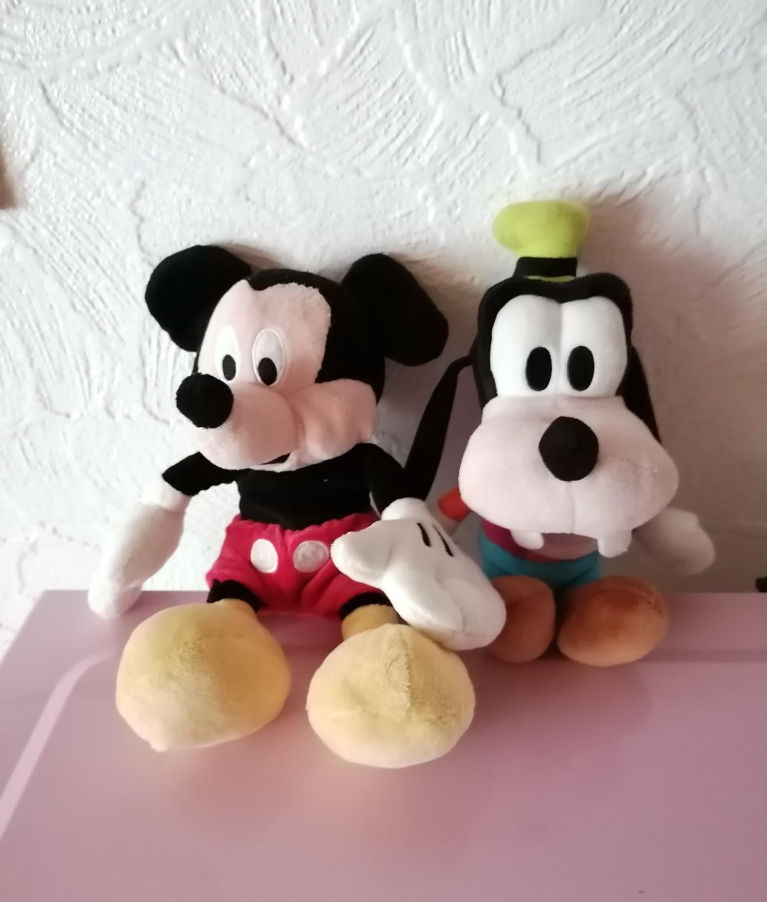 Disney.. Mickey Mouse. Goofy.. Plüsch Figuren #1