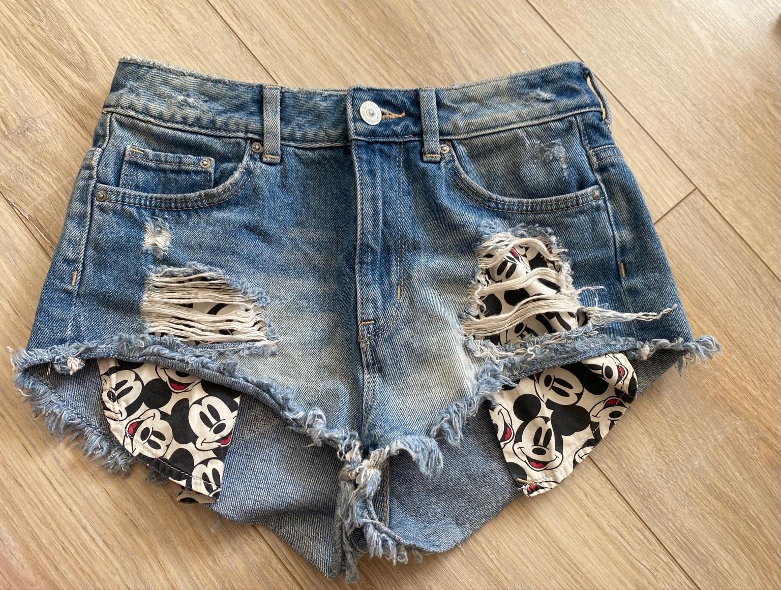 Mickey Mouse High waist Hotpants Gr. XS #1