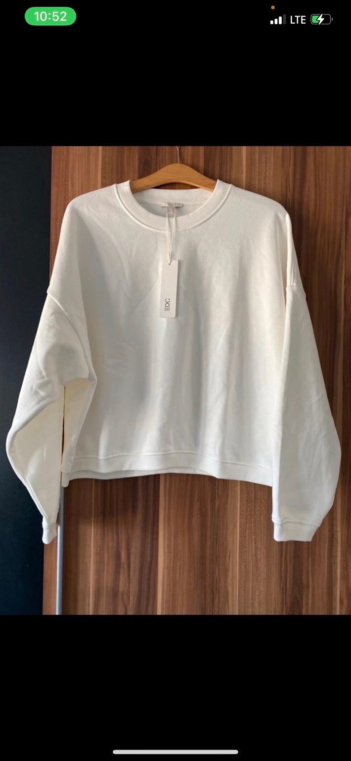 Weiße Damen Hoodie Gr L EDC #1