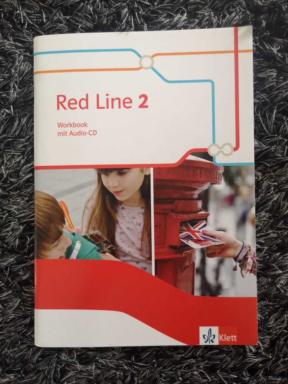 Red line 2 / 6. Klasse / workbook mit CD #1