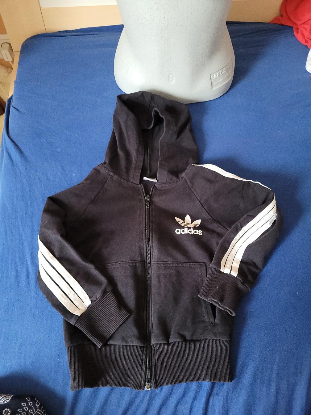 Adidas  sweatjacke  gr. 104 #1