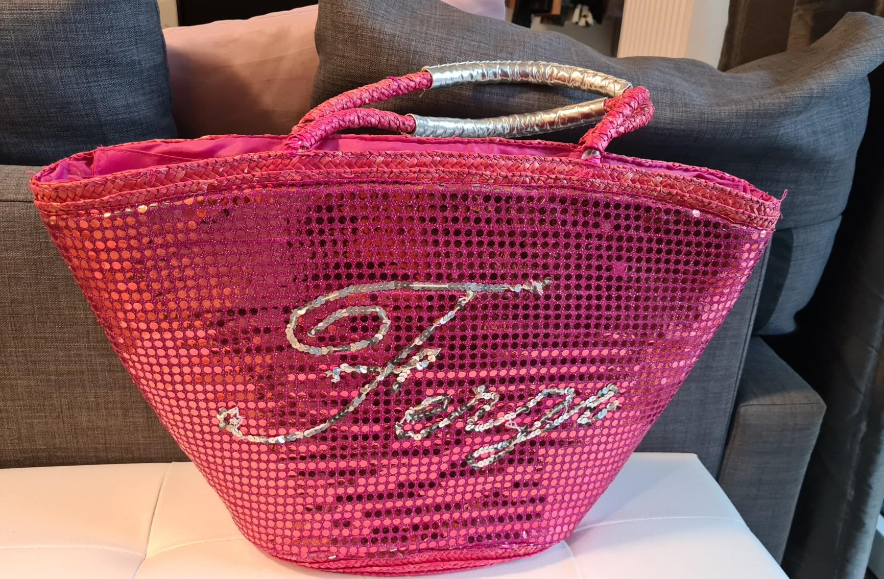 Große Tasche mit Pailetten von Fergi (Italien #1