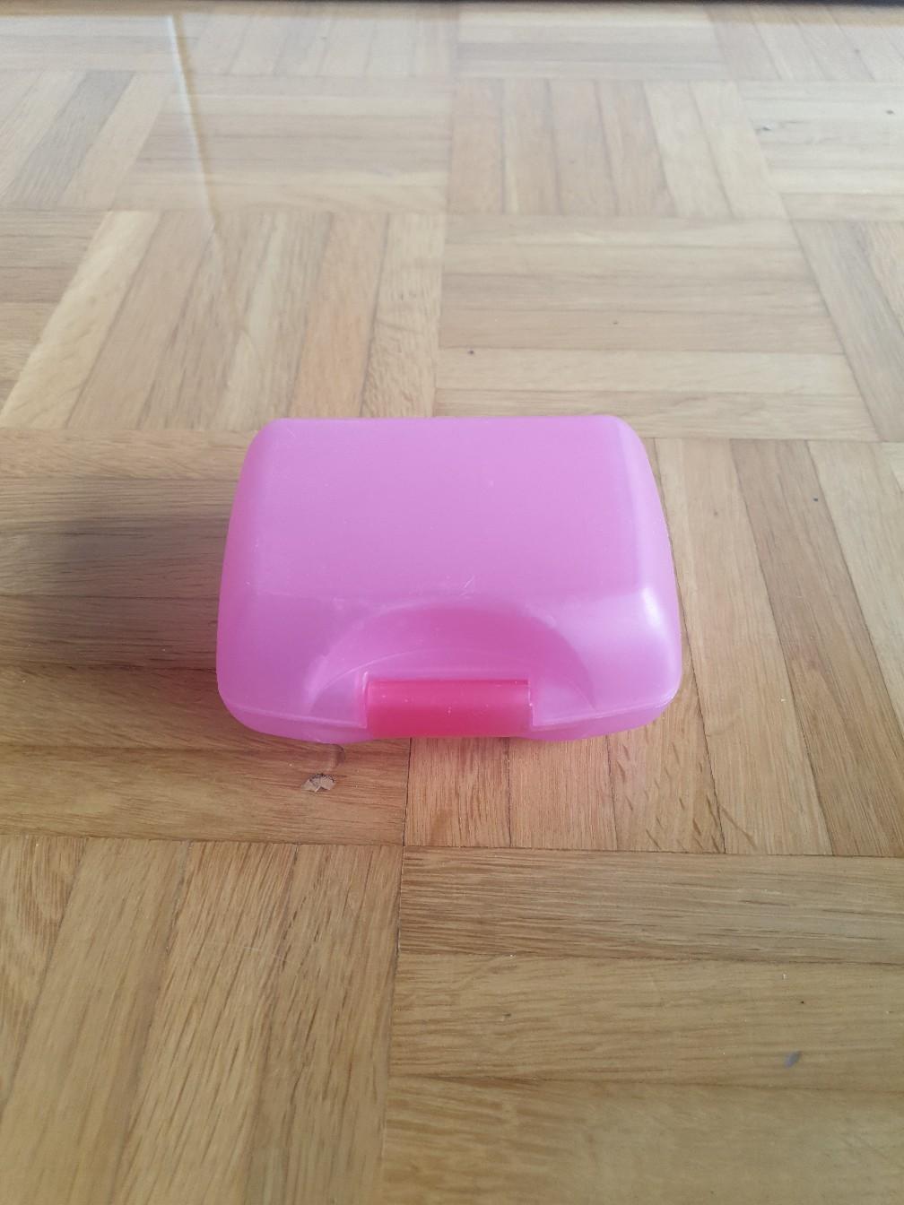 kleine Frischhalte Dose rosa #1