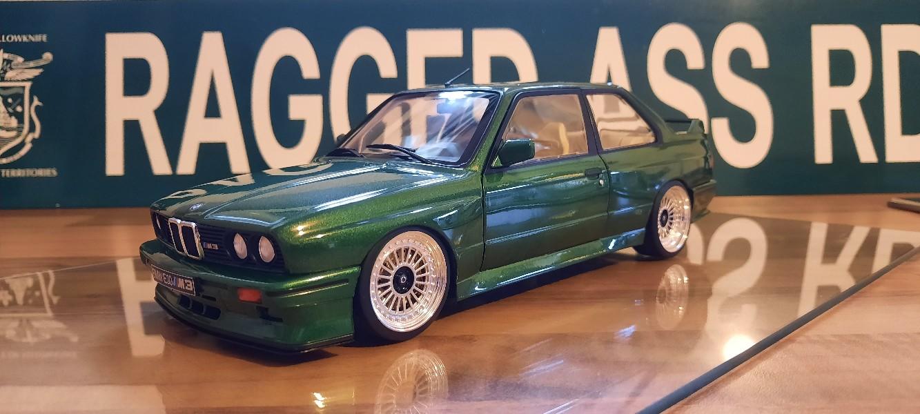1/18 BMW M3 E30 EVOLUTION UMBAU TUNING #1