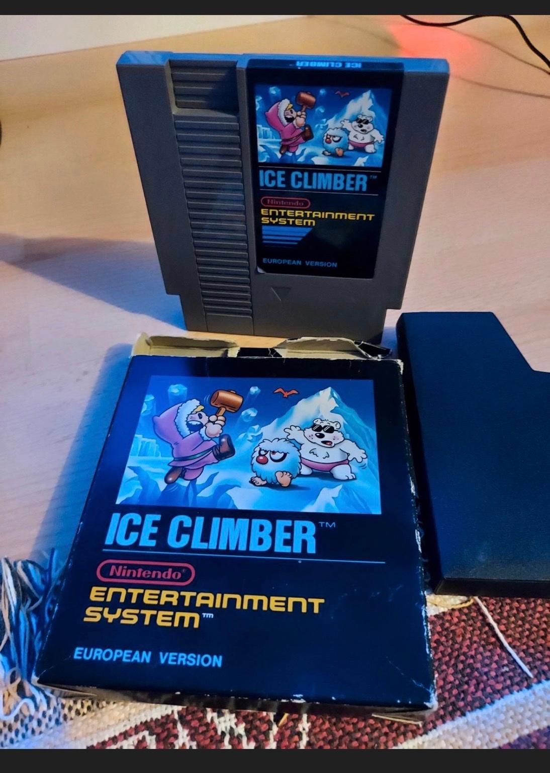 Nintendo NES Spiel ICE Climber OVP #1