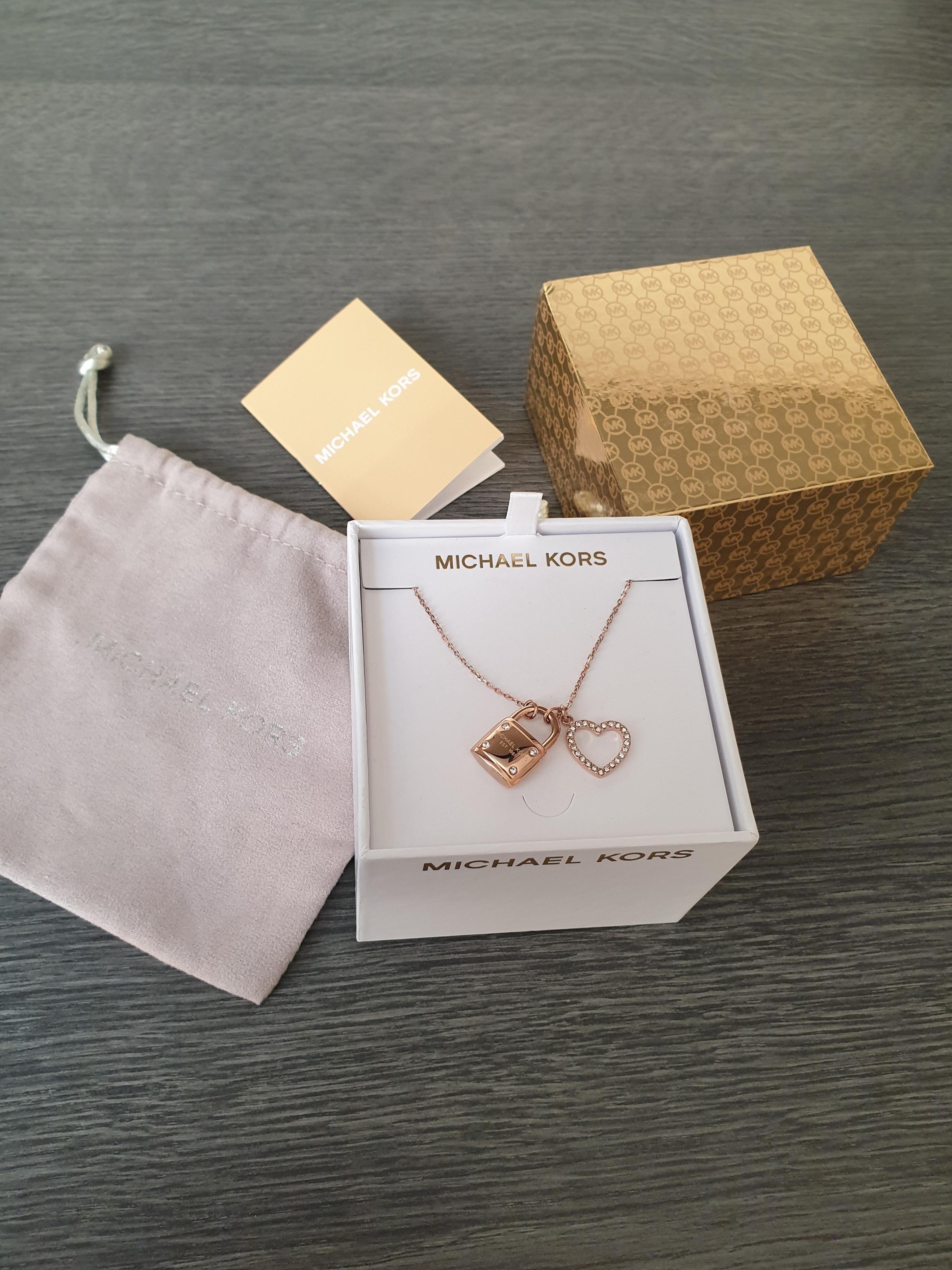 Neue Michael Kors Halskette Schloss Herz #1