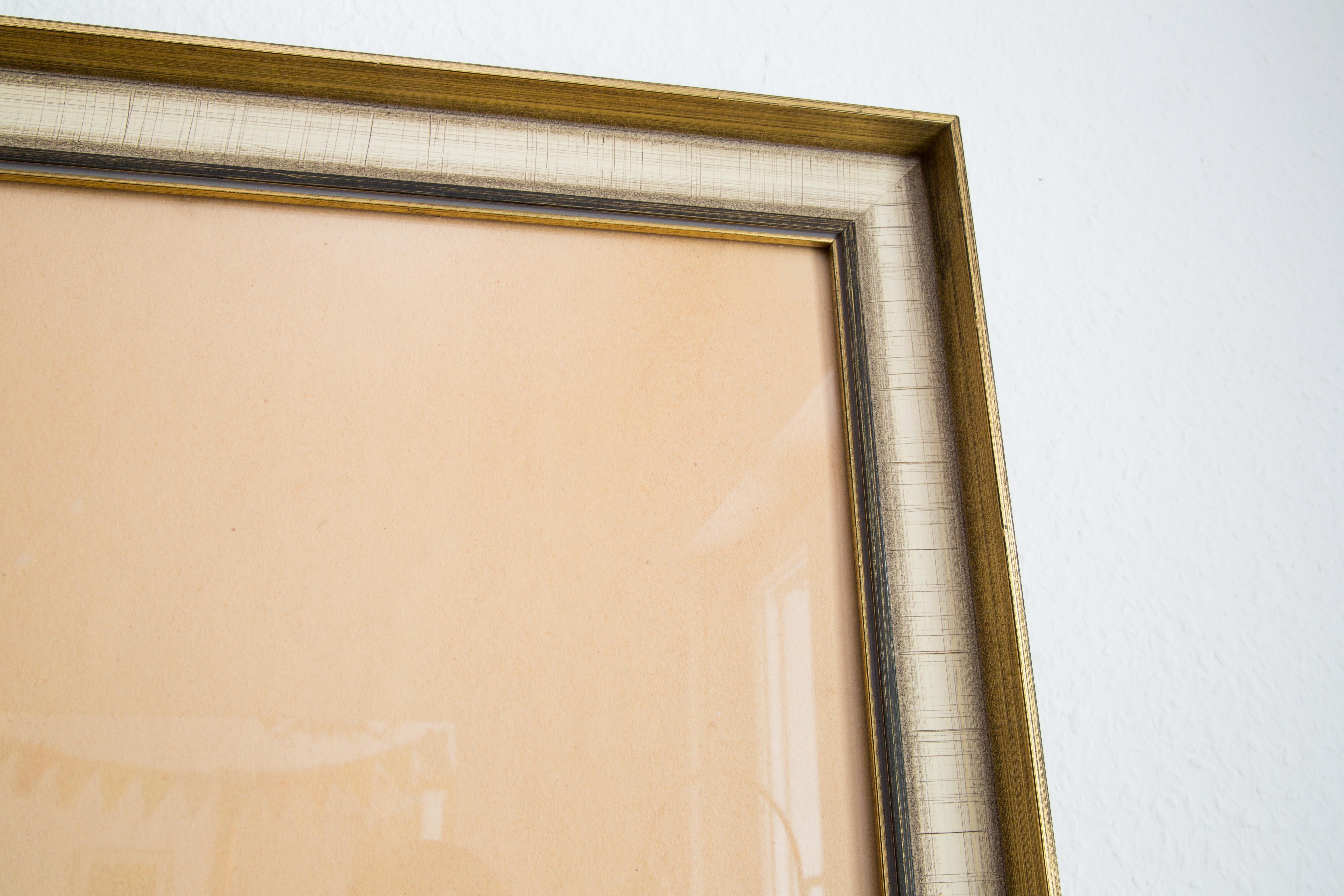 Hochwertiger Bilderrahmen Rahmen Holz Glas #1