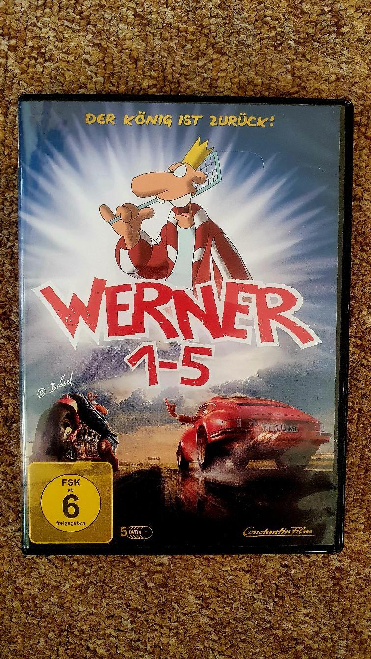 WERNER 1-5 KÖNIGSBOX (5 DVD's) #1