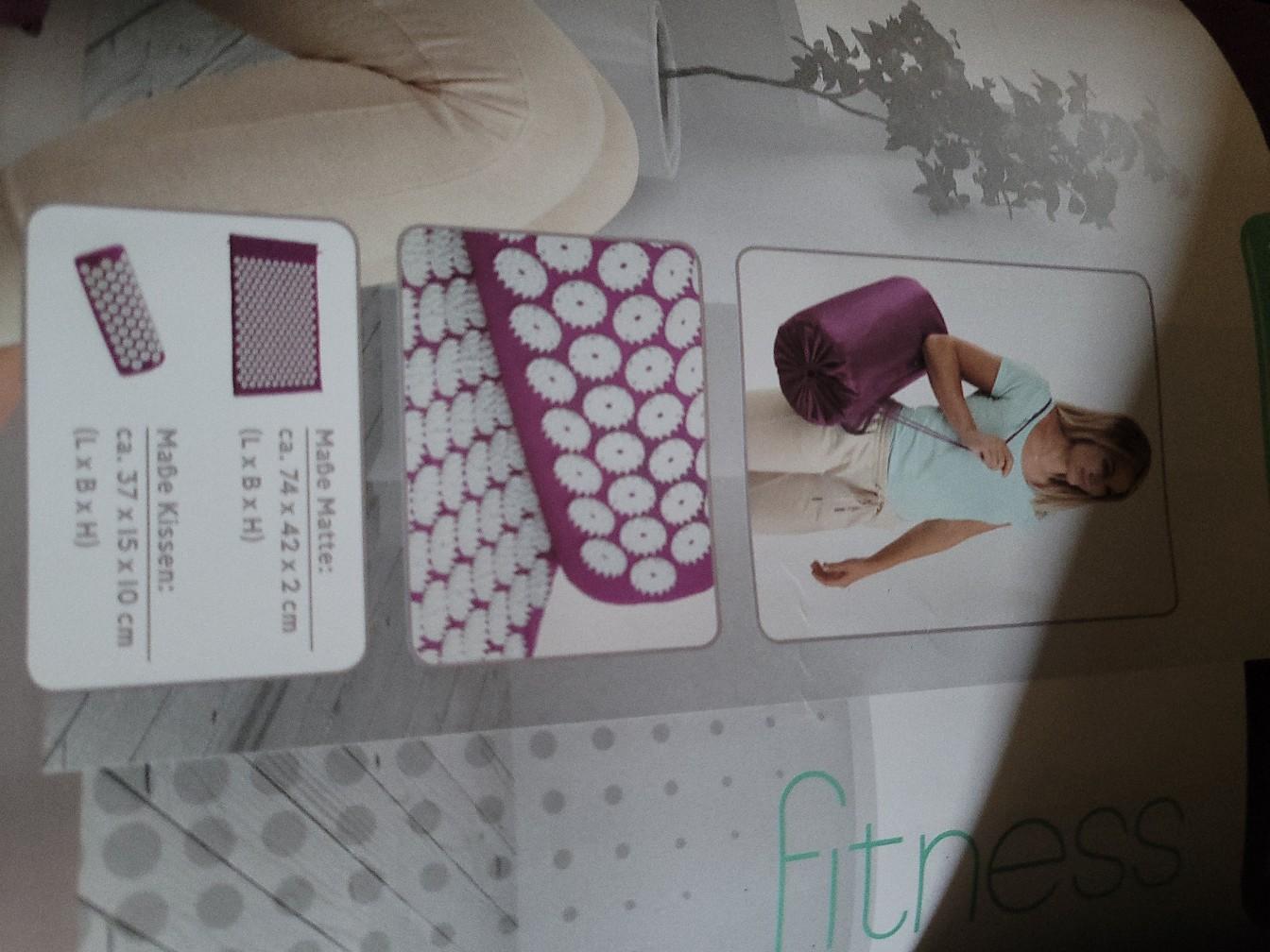 Akupressur  set  Matte und Kissen #1