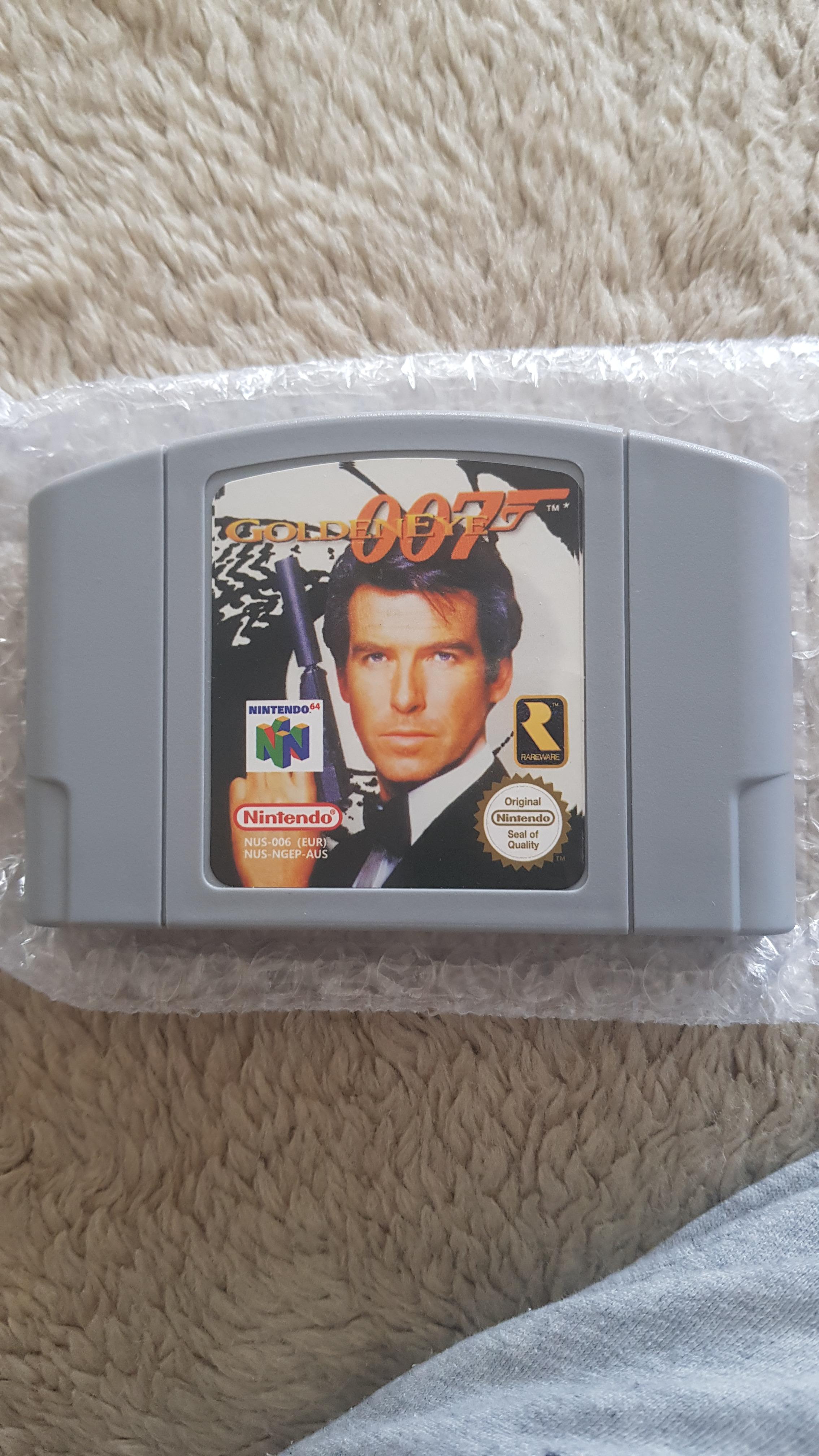 N64 Nintendo 64 Goldeneye 007 Bond #1