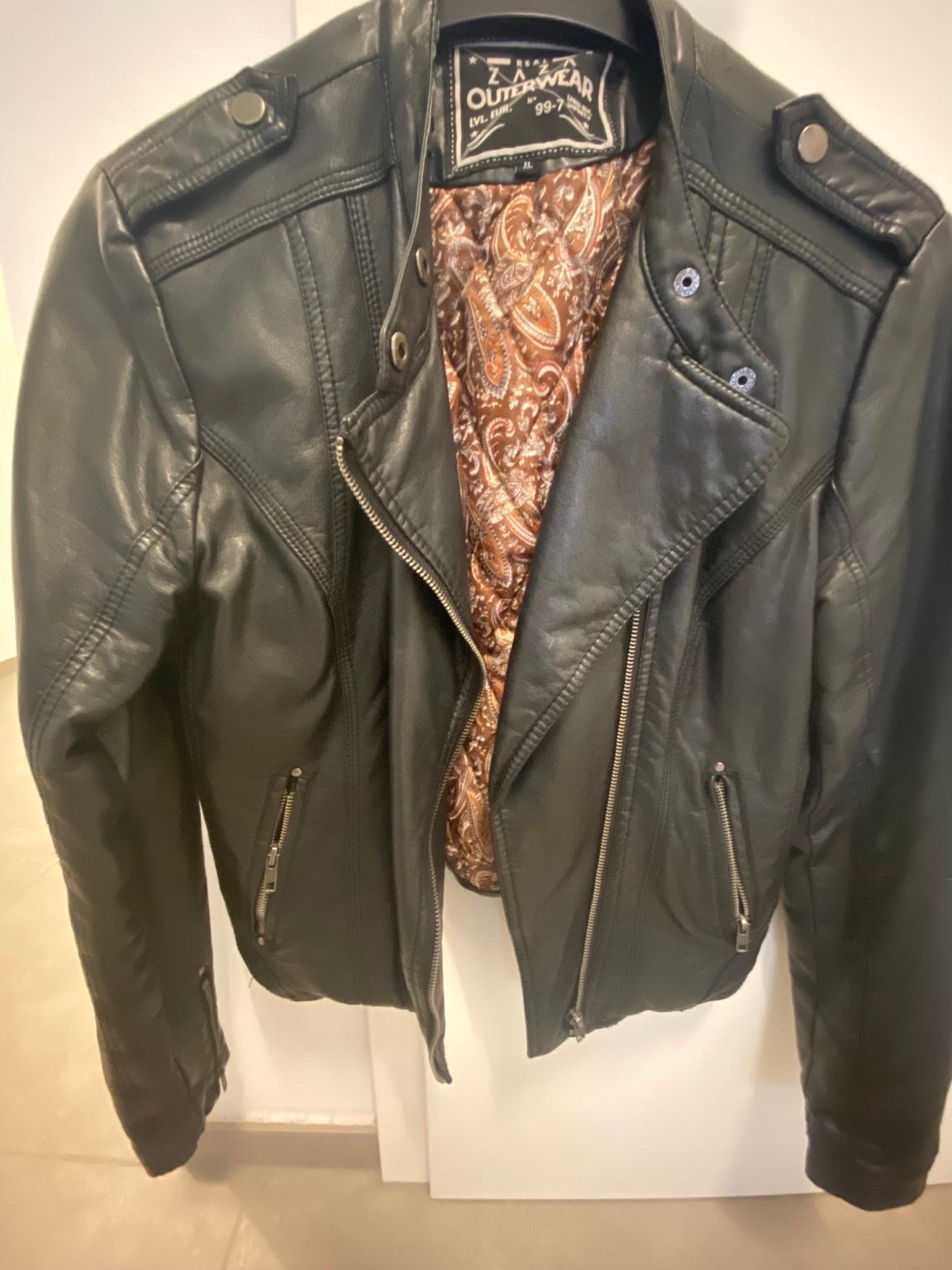 Lederjacke warme Jacke #1