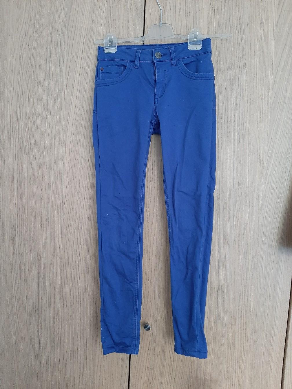 Skinnyjeans 27/34 kräftiges blau Skinny Jeans #1