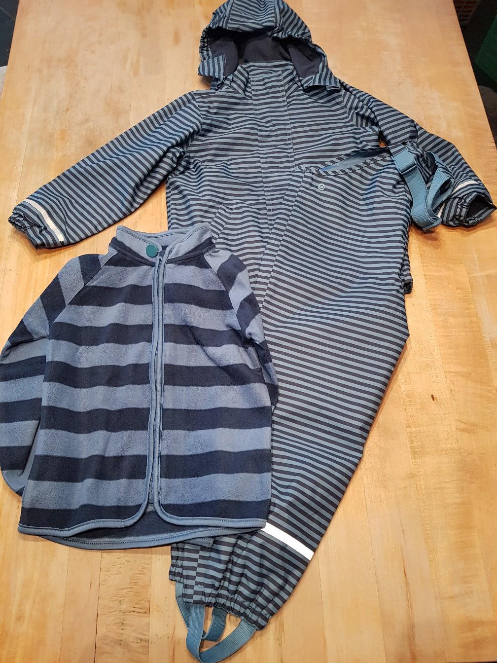 TCHIBO Thermo Regenjacke+Hose+JackeGr.110/116 #1