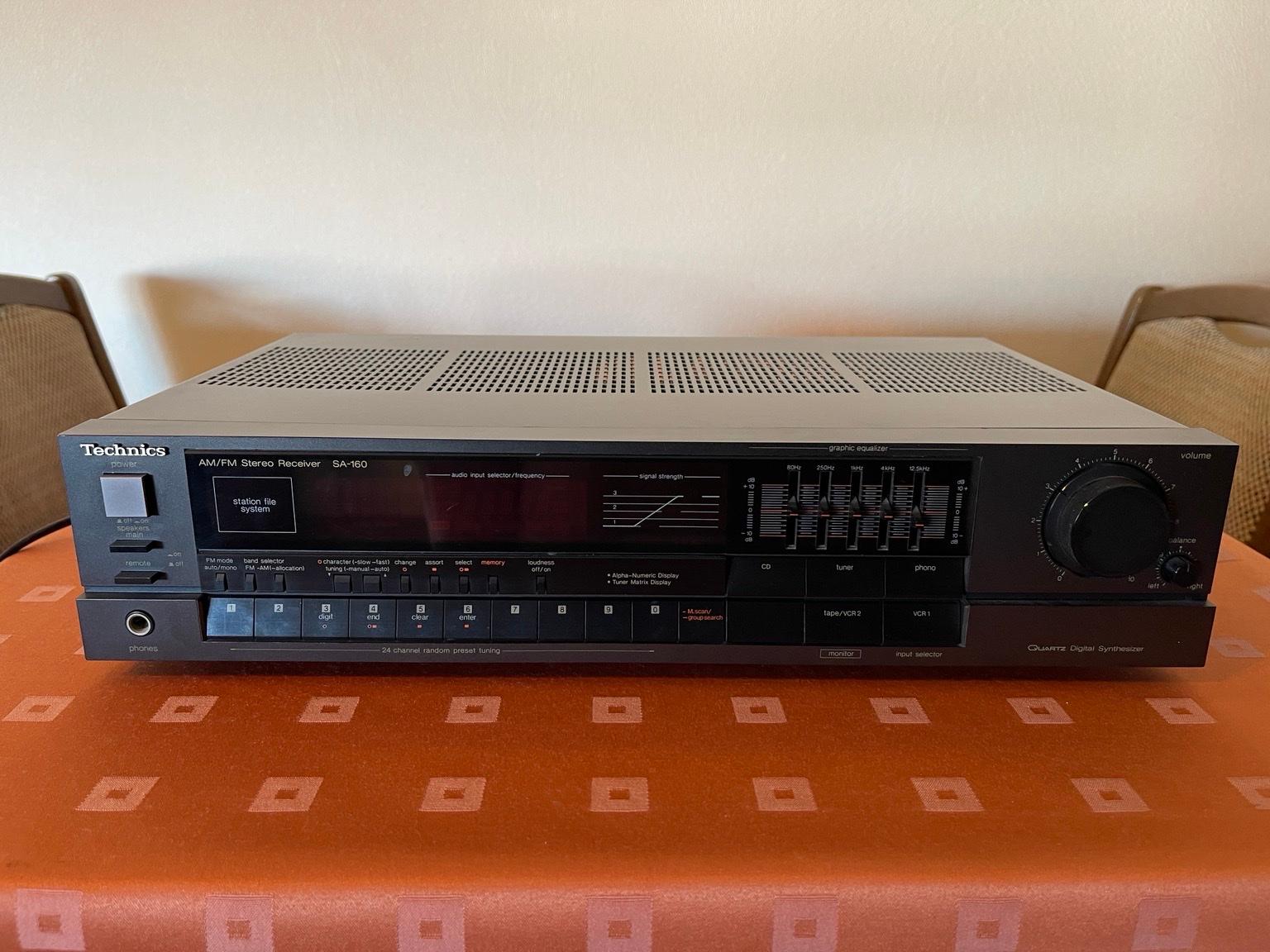 Stereo Receiver von Technics SA-160 #1