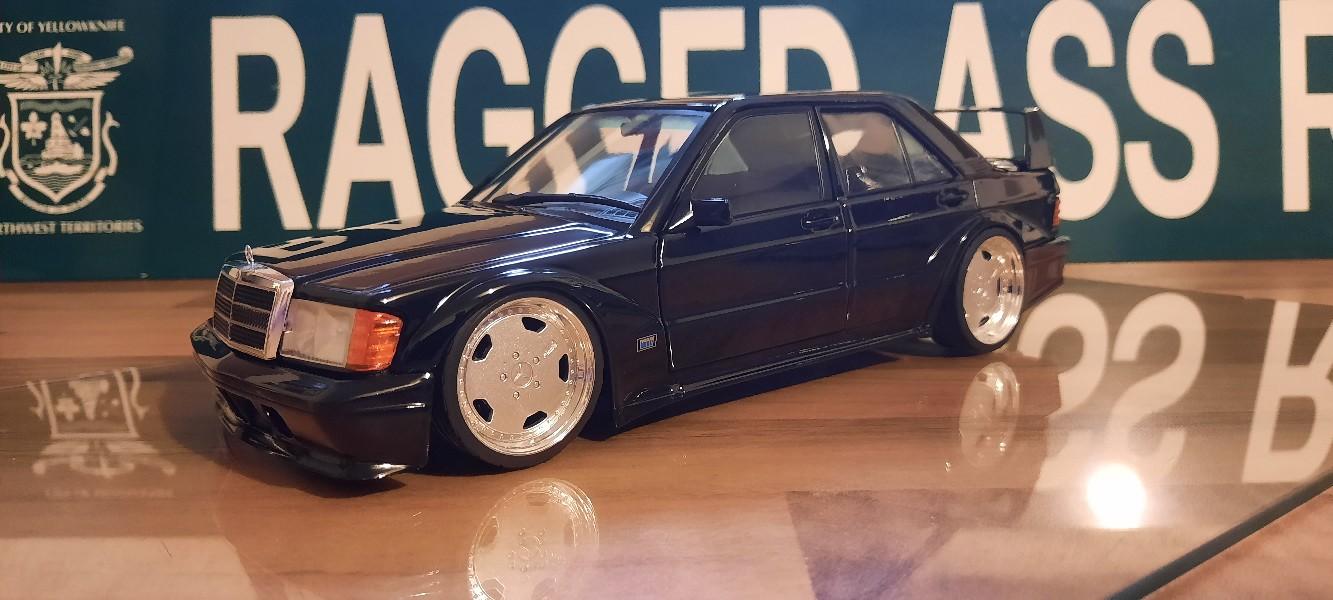 1/18 MERCEDES 190E 2.5-16 EVOLUTION 2 UMBAU #1