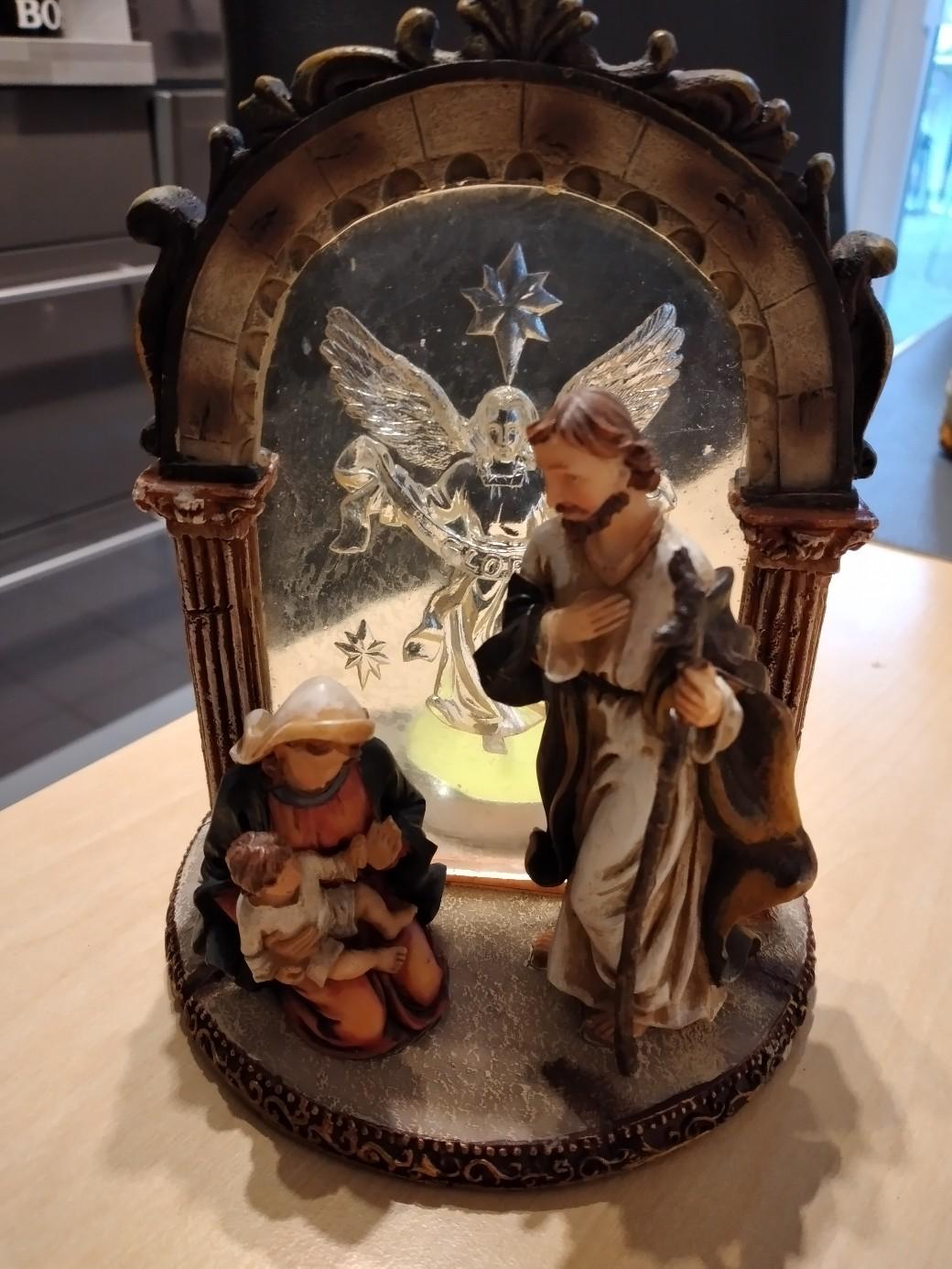 Heiligenfigur Maria, Josef und Kind #1