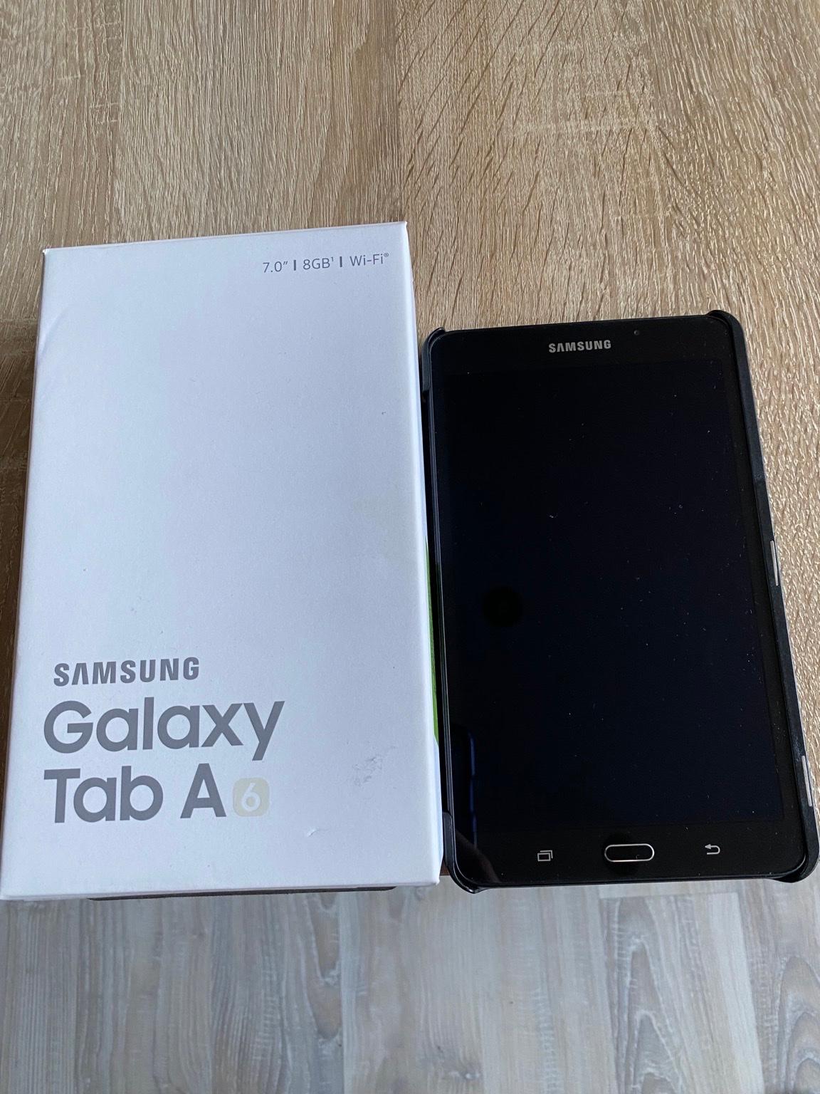 Samsung Galaxy Tab A6 OVP Top Zustand #1