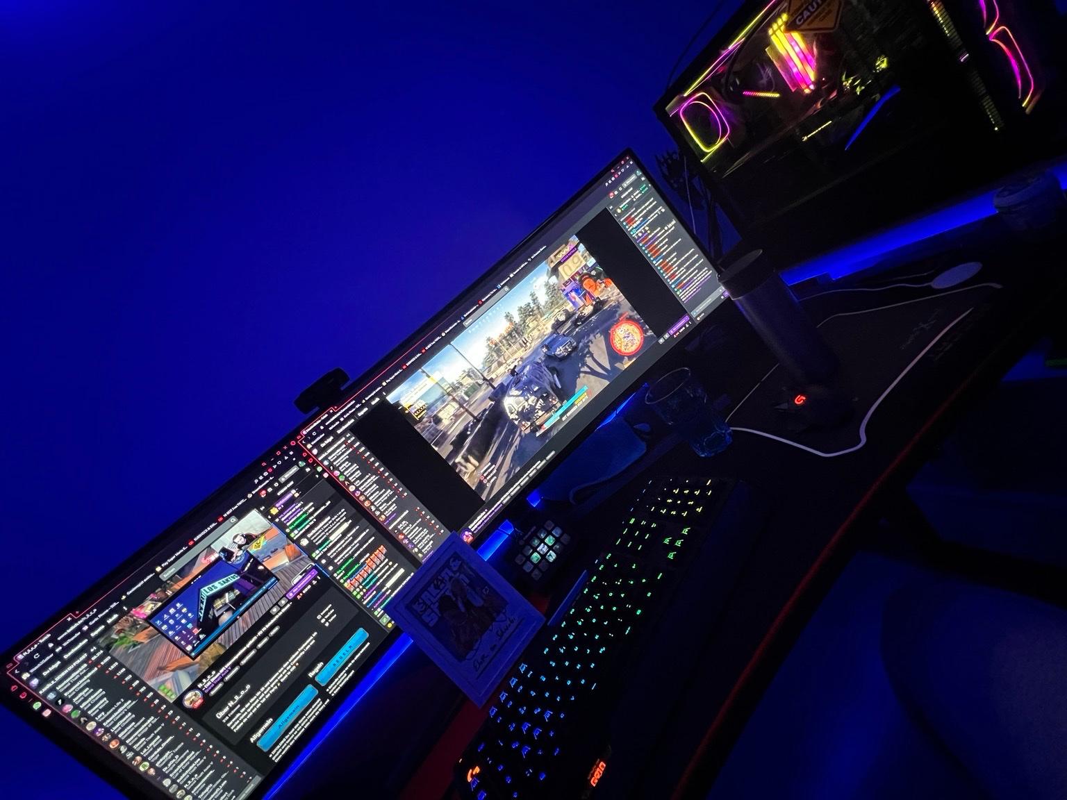 Samsung Monitor 48,9 Zoll curved #1