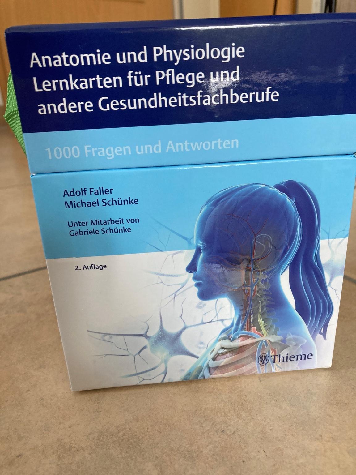 Lernkarten Anatomie und Physiologie #1