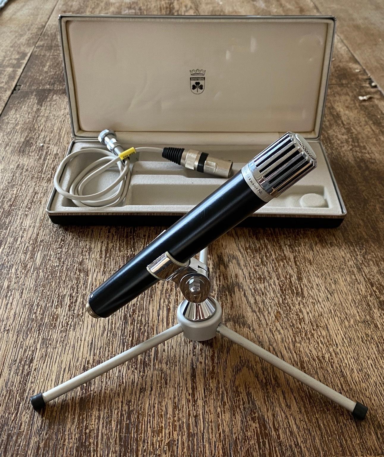 Vintage Retro Grundig GDM 322 Richtmikrofon #1