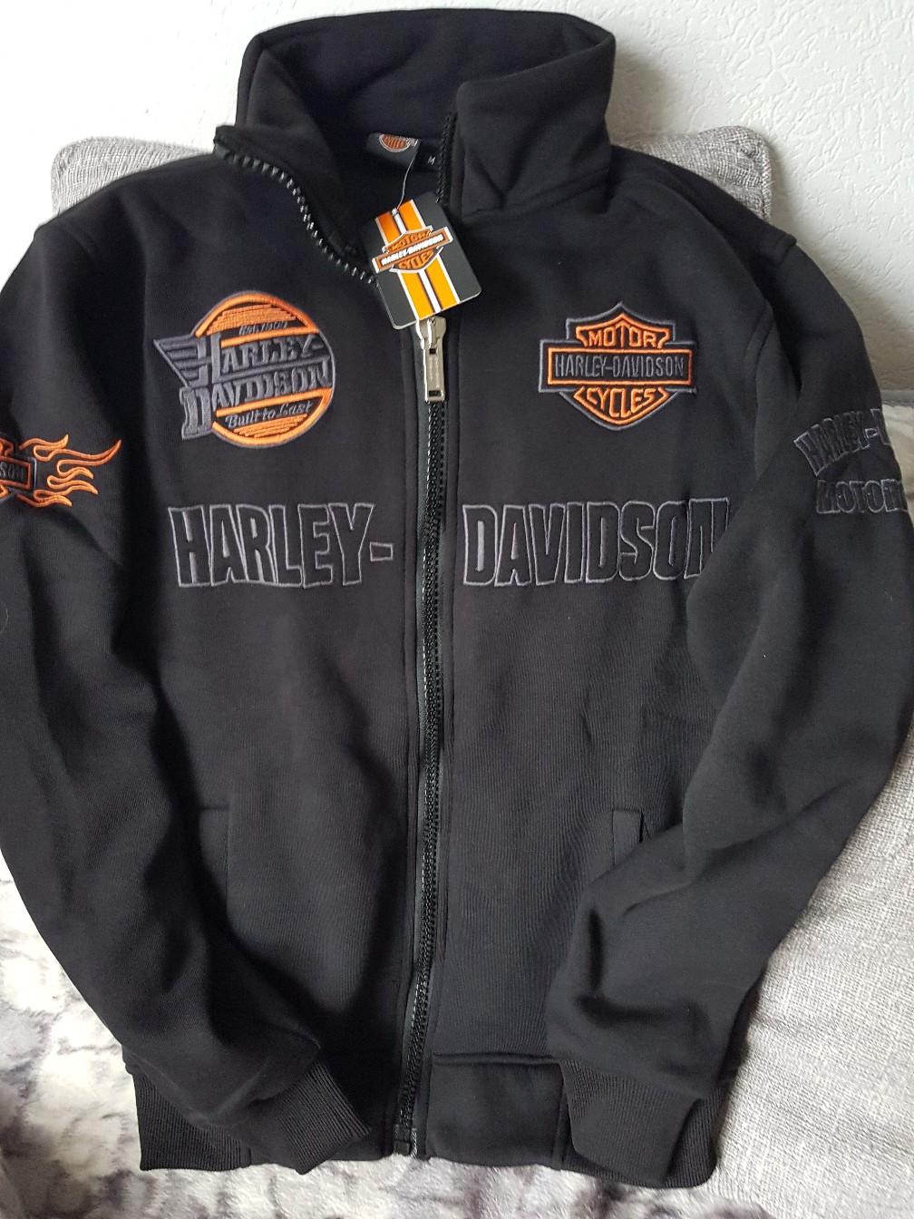 Sweatshirtjacke NEU Harley Davidson M #1