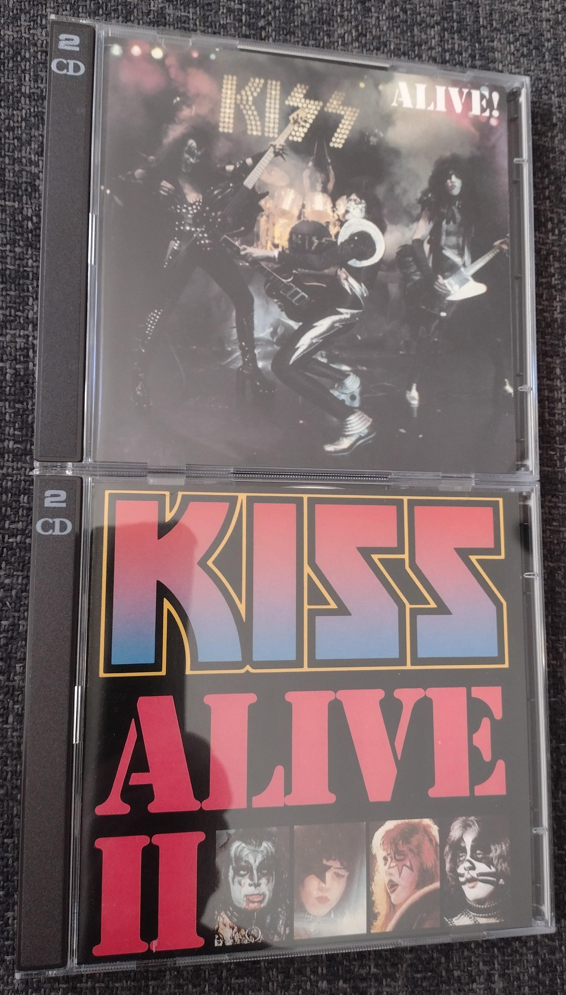 CD- KISS- ALIVE! 1 + ALIVE! 2 #1
