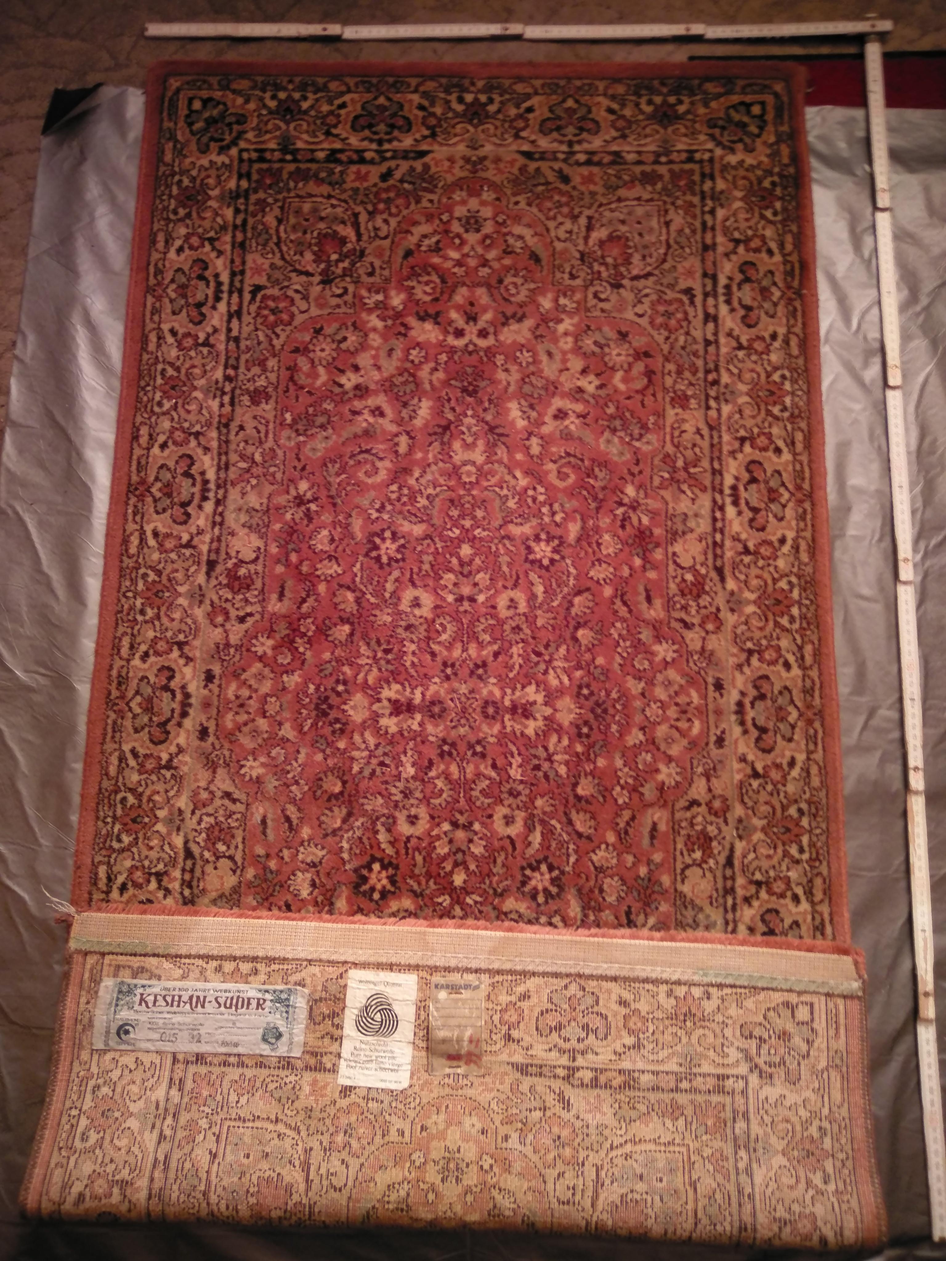 Keshan Teppich 70 x 140 cm #1