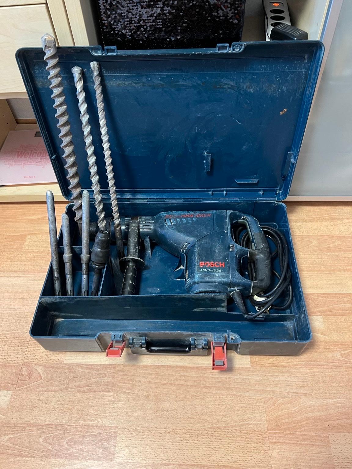 Verkauft Bohrmaschine BOSCH GBH 7-45DE #1