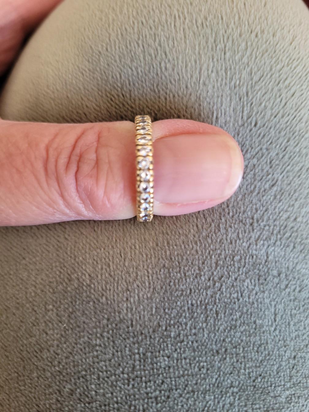 585 Diamanten memory Ring #1