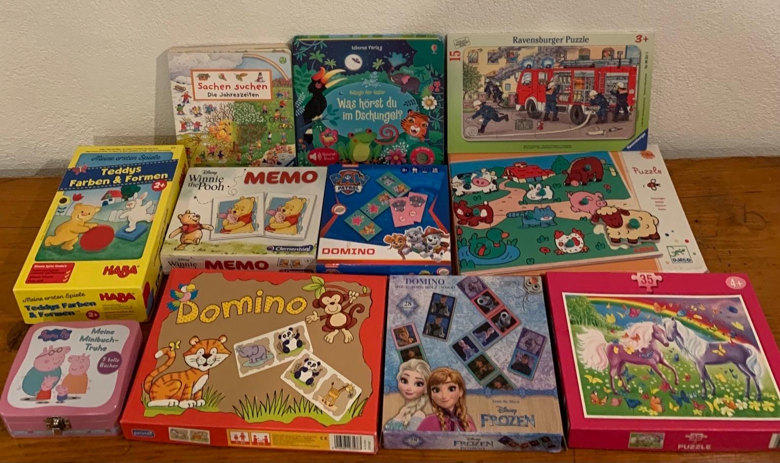 Memory , Puzzle , Domino , Kinderbücher #1