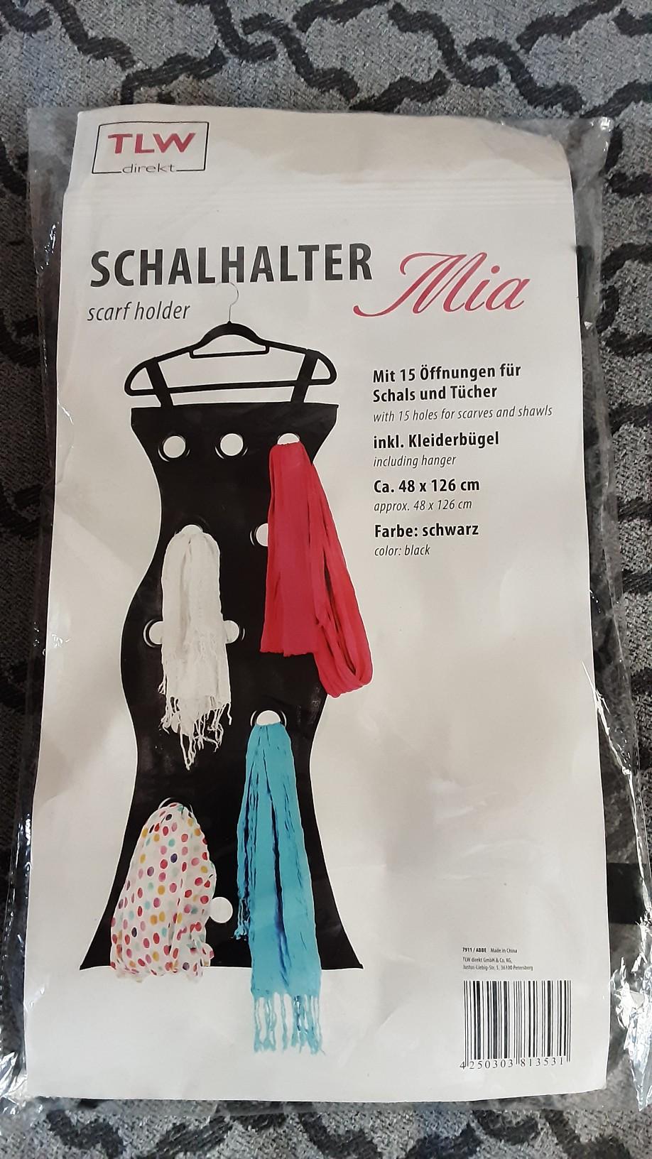 Schalhalter mit Kleiderbügel / 15 Öffnungen #1