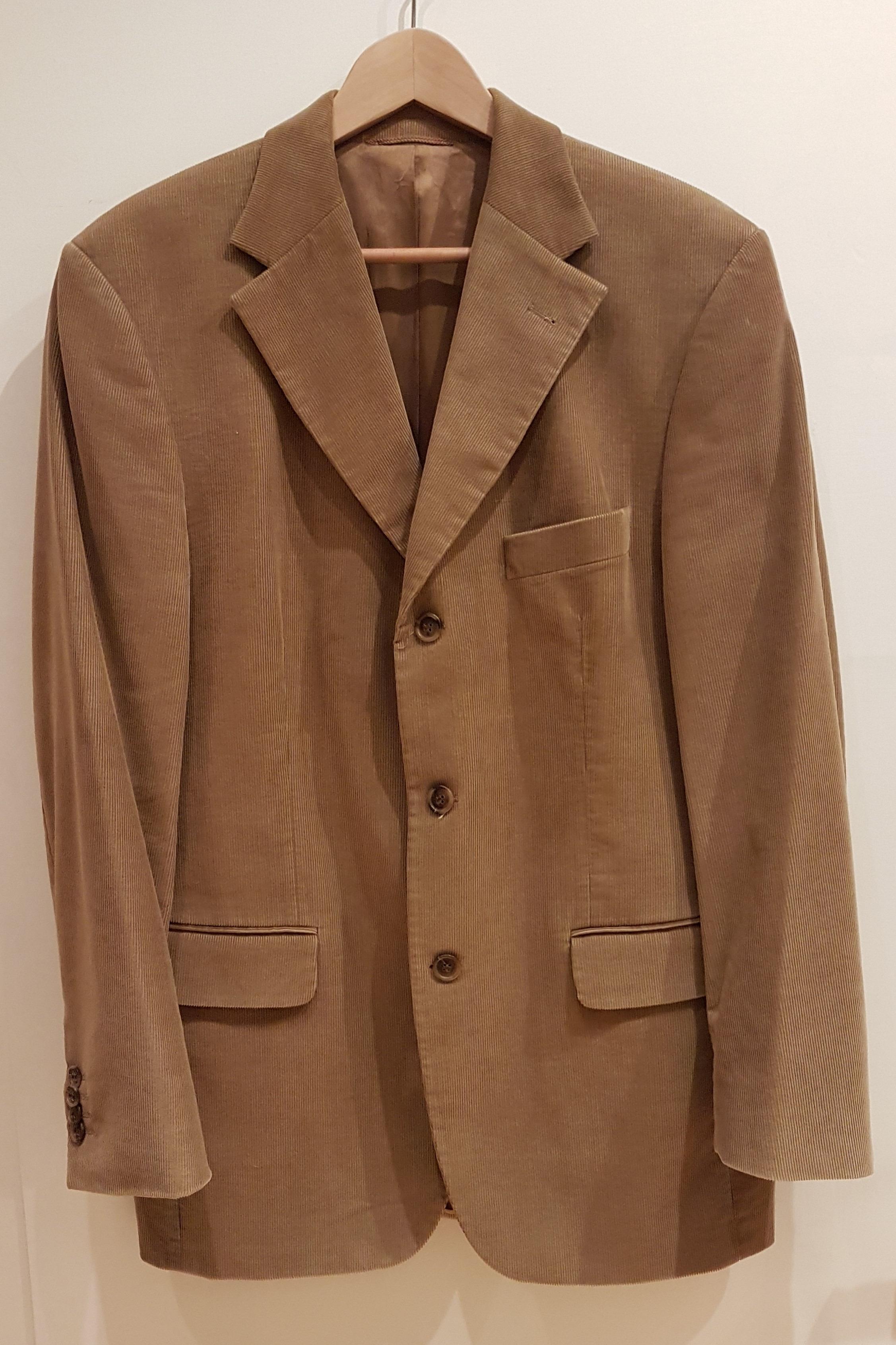 Roy Robson Sakko Cord beige sand Gr 48/50 #1