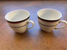 2 Kaffeetassen Winterling Marktleuthen Svenja Lara, bunter Rand