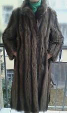 damen pelzmantel waschbär