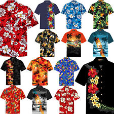 Hawaii Hemd S - 8XL 100% Baumwolle Hawaiihemd Hawaihemd Hawaiishirt Hawaiihemden