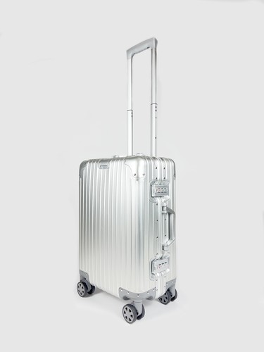 Aluminiumkoffer silver 60l mit - silver,