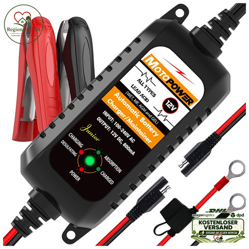 Automatisches ladegerät 12v - automatisches,