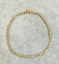 585/- 14KT Gelbgold Tennis