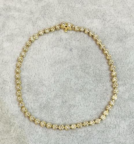 585 14kt gelbgold tennis - gelbgold,