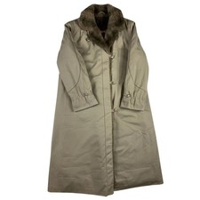 Vintage Faux Fur Collar Coat