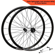 Leichter QR 700c Rennrad Laufradsatz 1600g 8/9/10/11 Gang DT Swiss Fulcrum