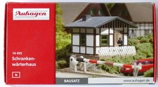 Auhagen N 14455 Schrankenwärterhaus Kunststoff geöffnet OVP NP 11,99€