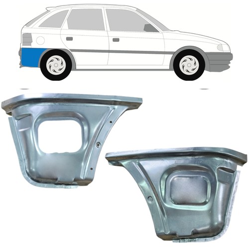 Reparaturblech ecke hinten - reparaturblech,