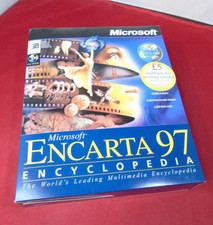 NEUE Microsoft Encarta 97 Enzyklopädie CD Paket Für Windows 95