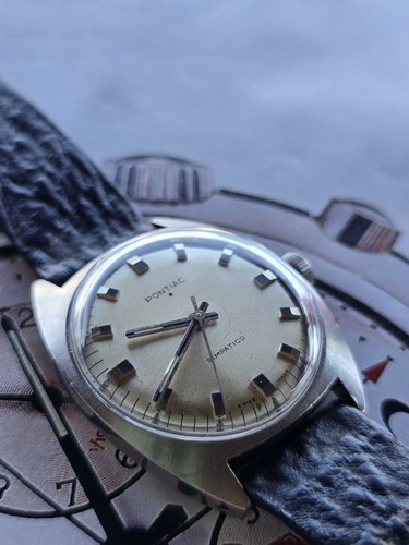 Vintage uhr pontiac niedliche - vintage,