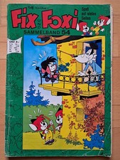 Fix + Foxi Sammelband Nr.54 von 1970 mit Sonderheft Tom und Biberherz + Poster