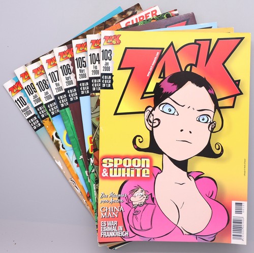 Zack jahrgang 2008 comic - zack,