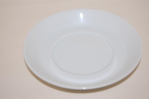 Untertasse 3cm kaf weiss - ,