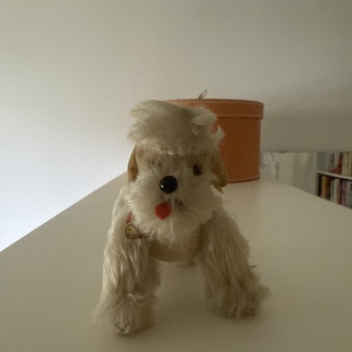 Steiff hund snobby alt mit - hund,